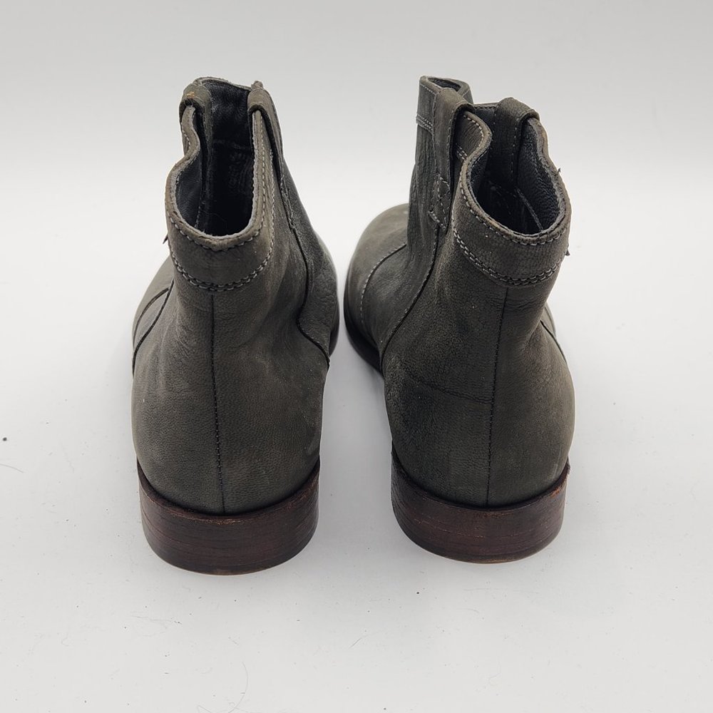 Camper Green Leather Ankle Booties - Picture 3 of 5